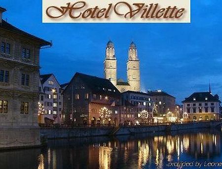 Hotel Villette City Center - Bellevue Zúrich Exterior foto